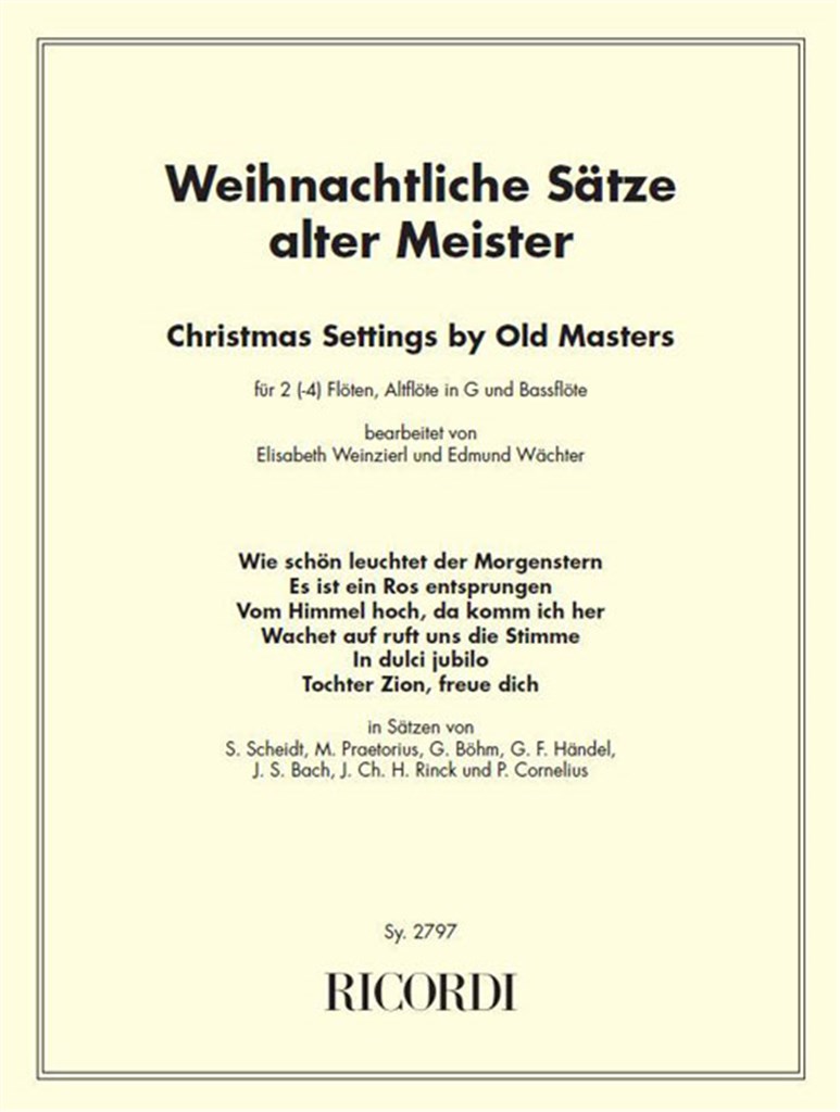 Weihnachtliche Sätze alter Meister